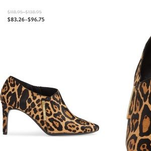 NEW Calvin Klein Leopard Booties